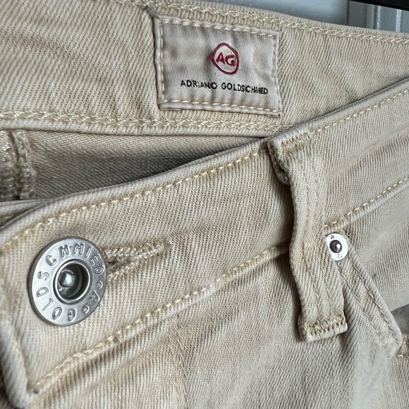 AG Adriano Goldschmied khaki skinny jeans size 28 Regular - Picture 4 of 5
